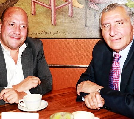 Adán Augusto se reúne con el gobernador Enrique Alfaro en Ciudad de México