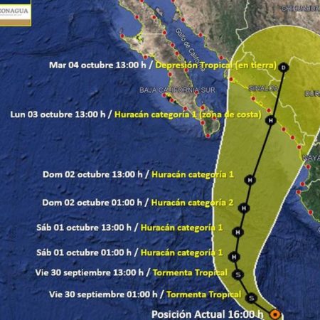 Orlene ocasionará lluvias, sin embargo no representa riesgo directo para la entidad – El Occidental