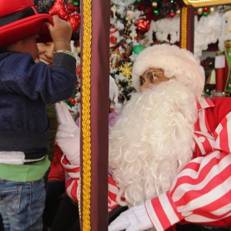 Navidad con Santa Claus: Niños desean el regreso de sus familiares – El Occidental