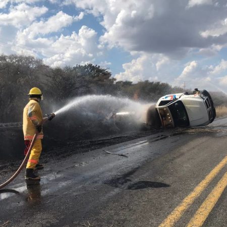 Pipa chocó y se incendió en Lagos de Moreno; hubo cuatro muertos – El Occidental