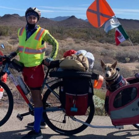 Argentino recorre Latinoamérica en bicicleta y se la roban en Mexicali – El Occidental