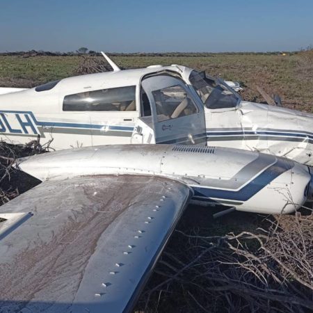 Avioneta sale del aeropuerto de Apocada y sufre aterrizaje forzoso en Reynosa: FOTOS – El Occidental