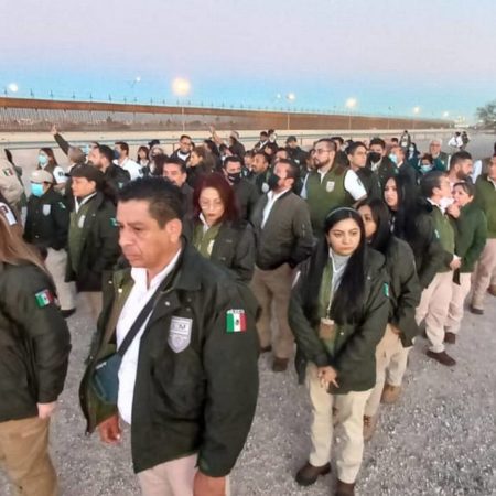 Elementos de la INM realizan operativo de contención migrante en la frontera – El Occidental