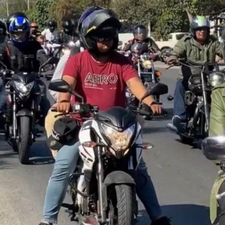 Participan miles de motociclistas en la rodada para visitar a la Virgen del Favor – El Occidental