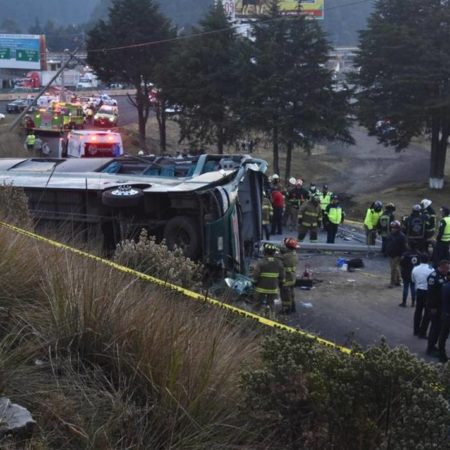 Volcadura de autobús en La Marquesa deja muertos y heridos – El Occidental